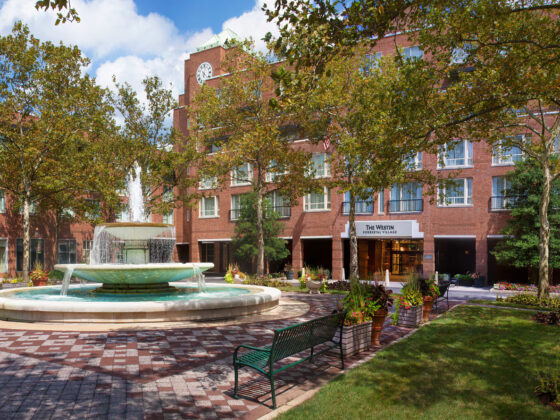 Exterior view of the Westin Princeton Hotel in New Jersey.