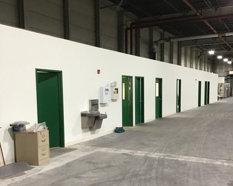 CH Briggs warehouse interiors and office space.