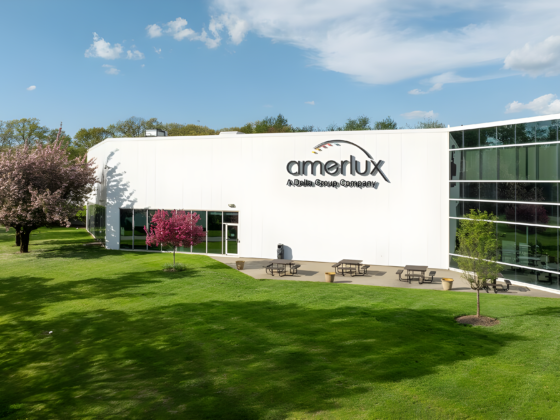 Amerlux corporate office building in Oakland, New Jersey.