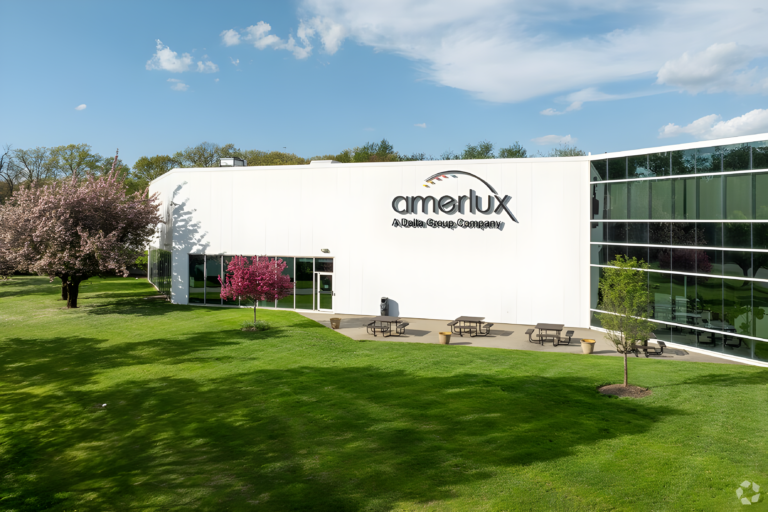 Amerlux corporate office building in Oakland, New Jersey.