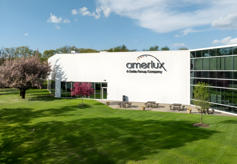 Amerlux corporate office building in Oakland, New Jersey.